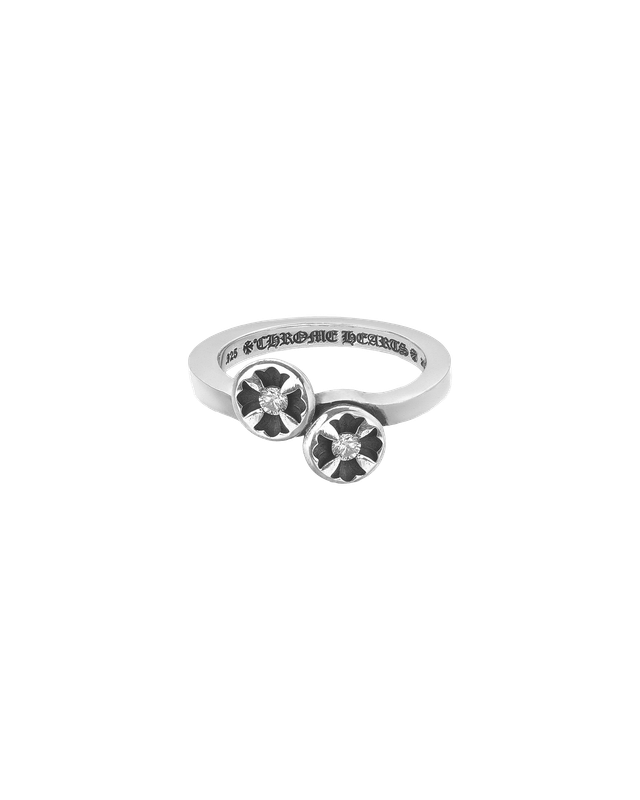 RING DOUBLE NEGATIVE CH PLUS/DIAMOND