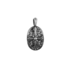 PENDANT OVAL CROSS