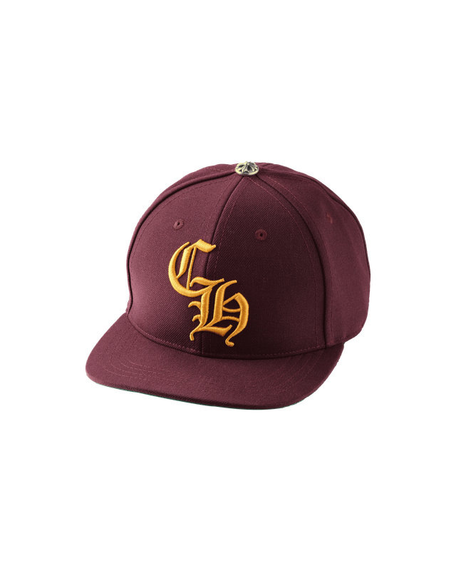Alternative view of BASEBALL CAP CH EMBROIDERED/YELLOW/BURGUNDY