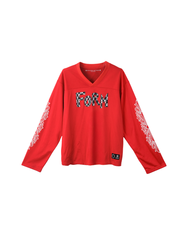 STADIUM JERSEY LONG SLEEVE MESH/MATTY BOY FORM/RED