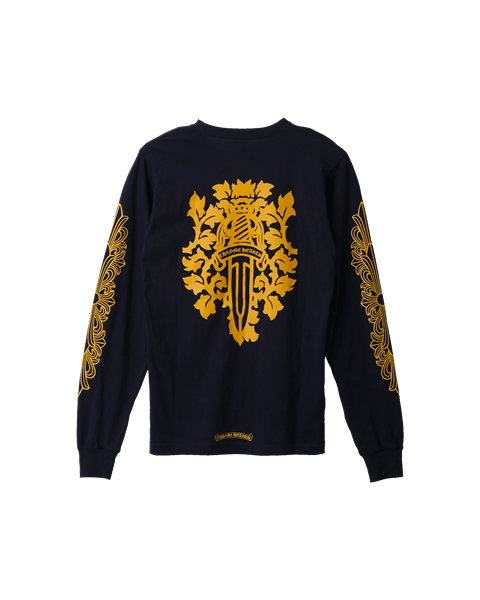 Alternative view of LONG SLEEVE V89 DAGGER/NAVY