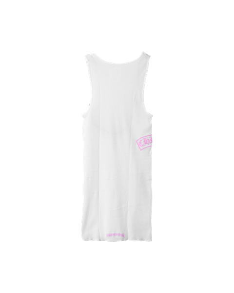 Alternative view of RIB TANK T BAR CH SCRIPT/PINK/WHITE