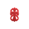 INFINITY CROSS SILICONE/RED