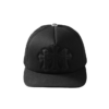 TRUCKER CAP TRIPLE CROSS PATCH/BLACK